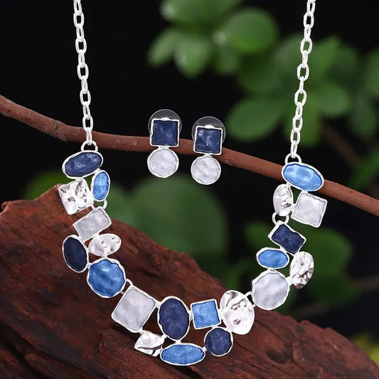 1 Set Schmuckset aus Zinklegierung